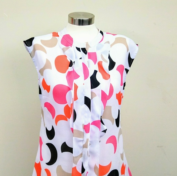 Worthington Button Down Blouse - Picture 3 of 6